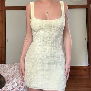 Free People Beach Textured Mini Dress